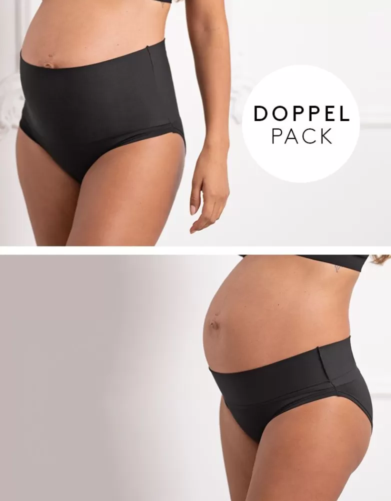 Seraphine Faltbare Umstandsslips - Doppelpack |
