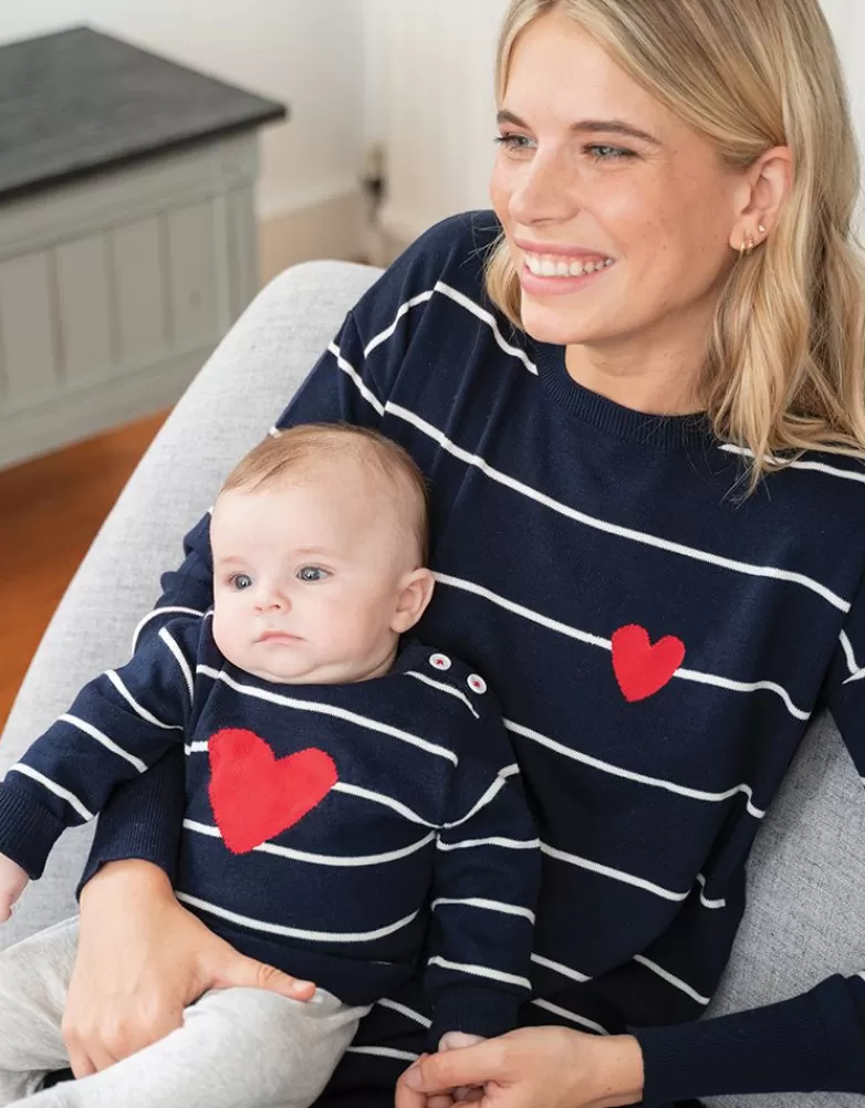Seraphine Maritime Mama & Mini Baumwollpullover   |